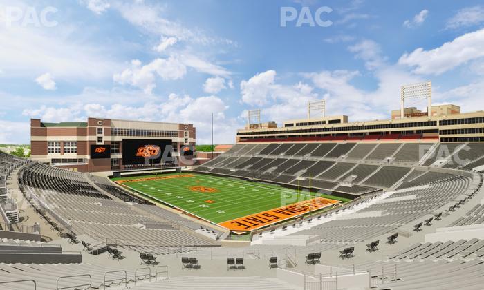 Boone Pickens Stadium - Section 227 Seat View