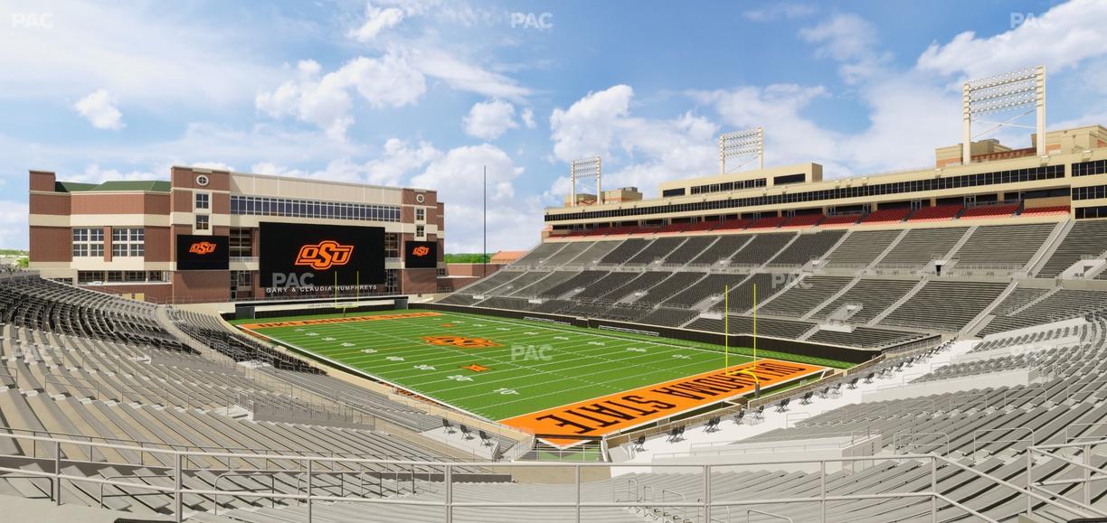 Boone Pickens Stadium - Section 227 Seat View