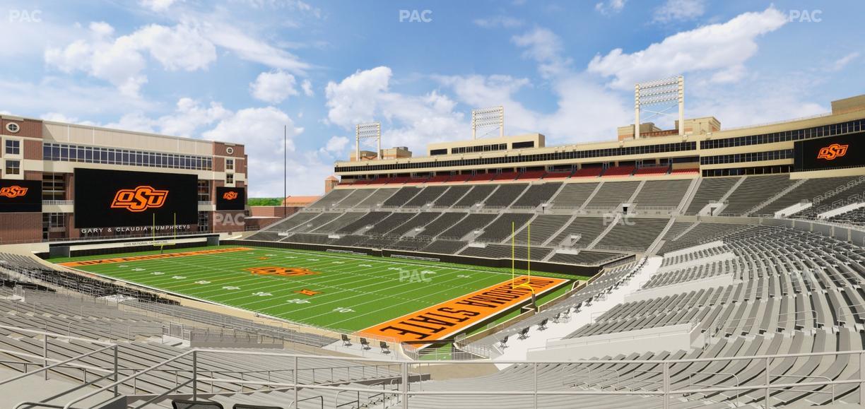 Boone Pickens Stadium - Section 228 Seat View
