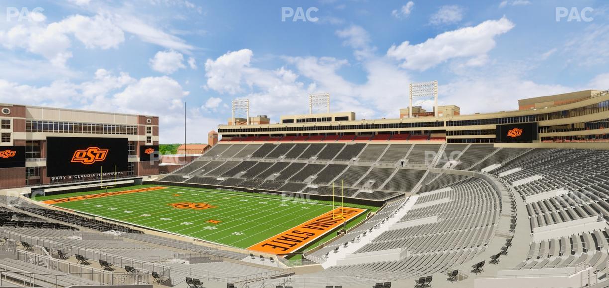 Boone Pickens Stadium - Section 228 Seat View