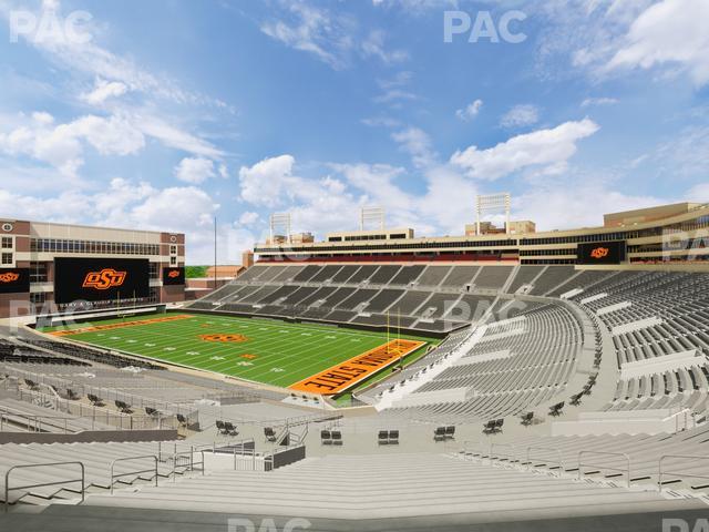 Boone Pickens Stadium - Section 228 Seat View Boone Pickens Stadium - Section 228 Seat View