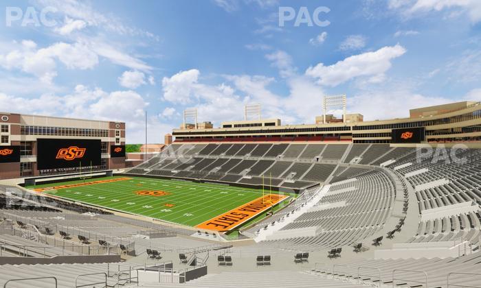 Boone Pickens Stadium - Section 228 Seat View