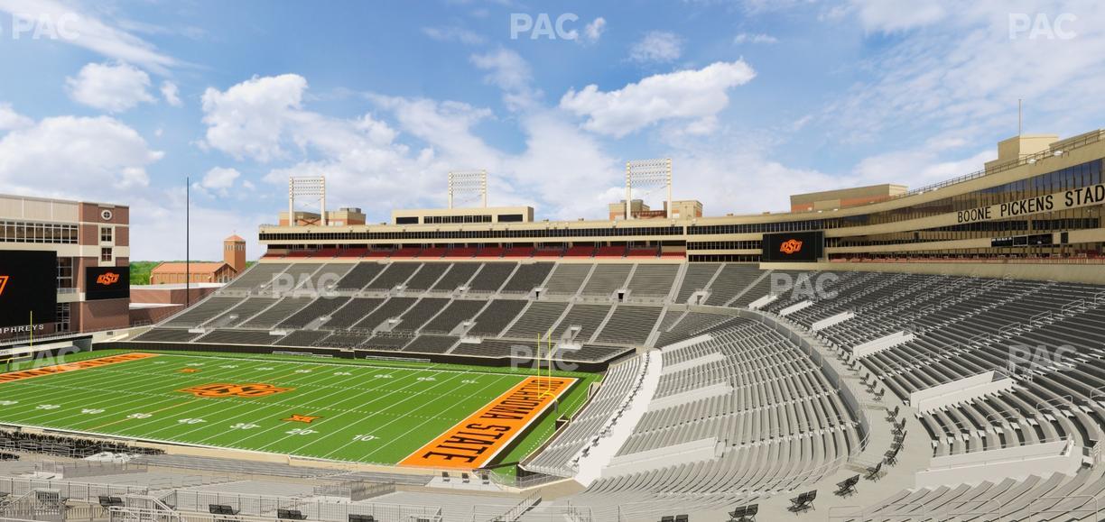 Boone Pickens Stadium - Section 229 Seat View