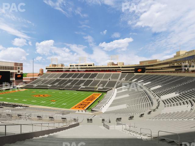 Boone Pickens Stadium - Section 229 Seat View Boone Pickens Stadium - Section 229 Seat View