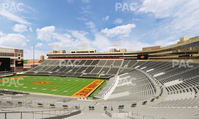 Boone Pickens Stadium - Section 229 Seat View