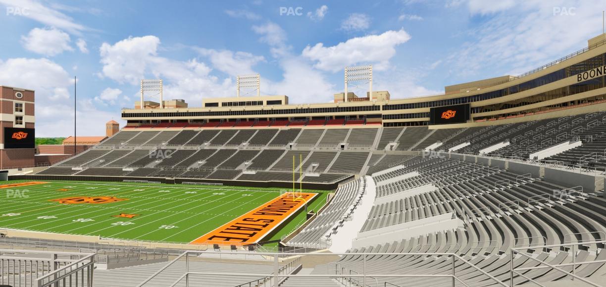 Boone Pickens Stadium - Section 229 Seat View
