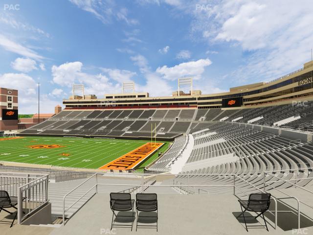 Boone Pickens Stadium - Section 229 Seat View