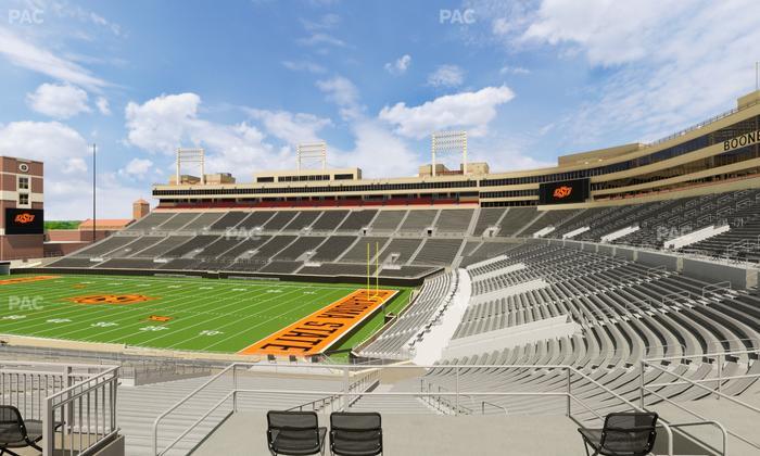Boone Pickens Stadium - Section 229 Seat View