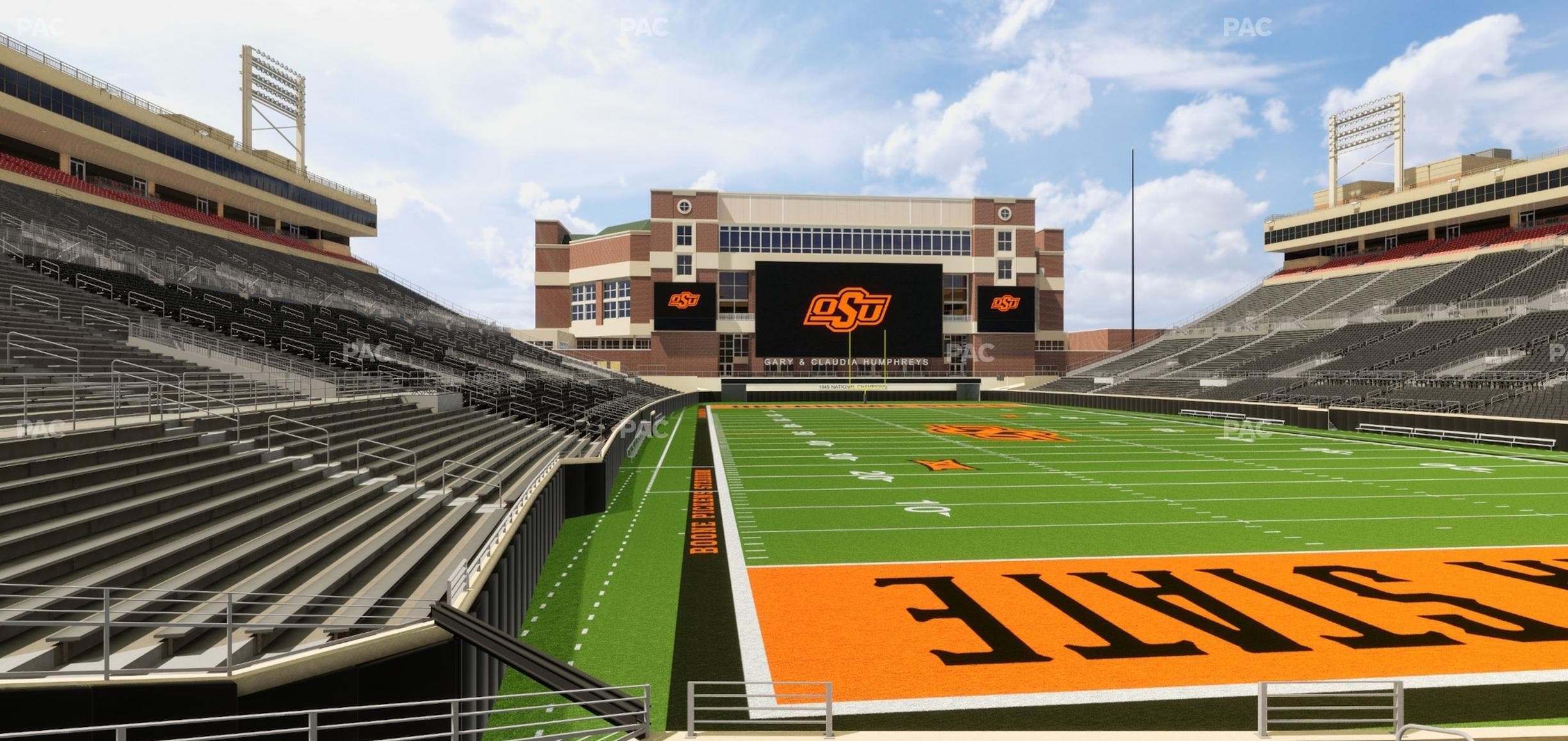 Boone Pickens Stadium - Section 23 Seat View
