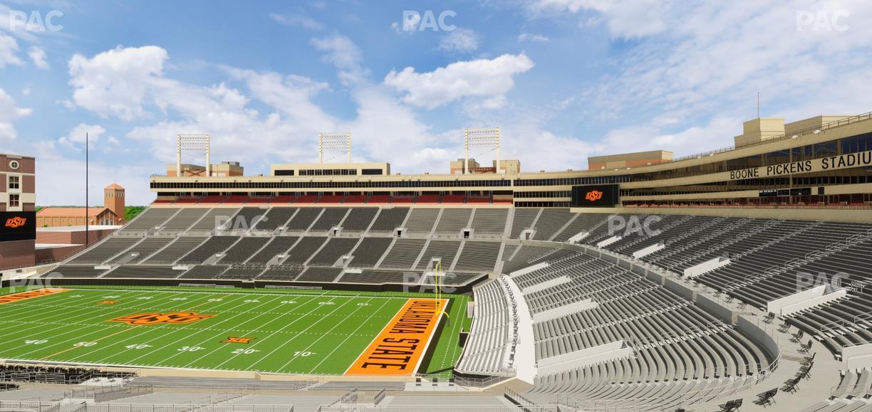 Boone Pickens Stadium - Section 230 Seat View