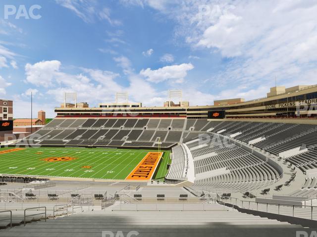 Boone Pickens Stadium - Section 230 Seat View Boone Pickens Stadium - Section 230 Seat View