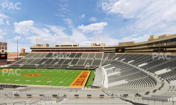 Boone Pickens Stadium - Section 230 Seat View