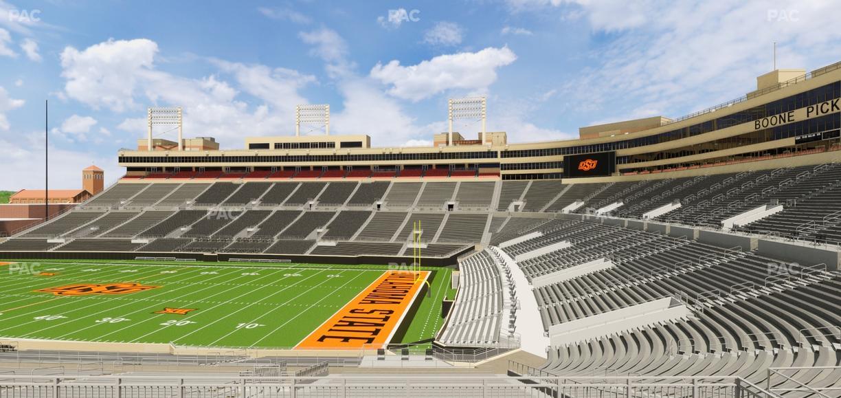 Boone Pickens Stadium - Section 230 Seat View
