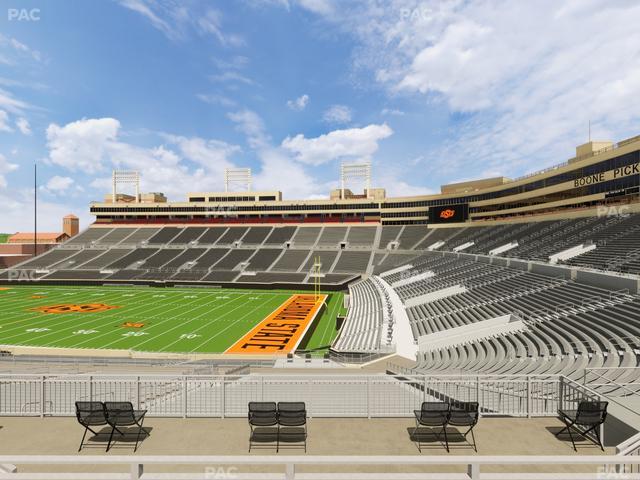 Boone Pickens Stadium - Section 230 Seat View