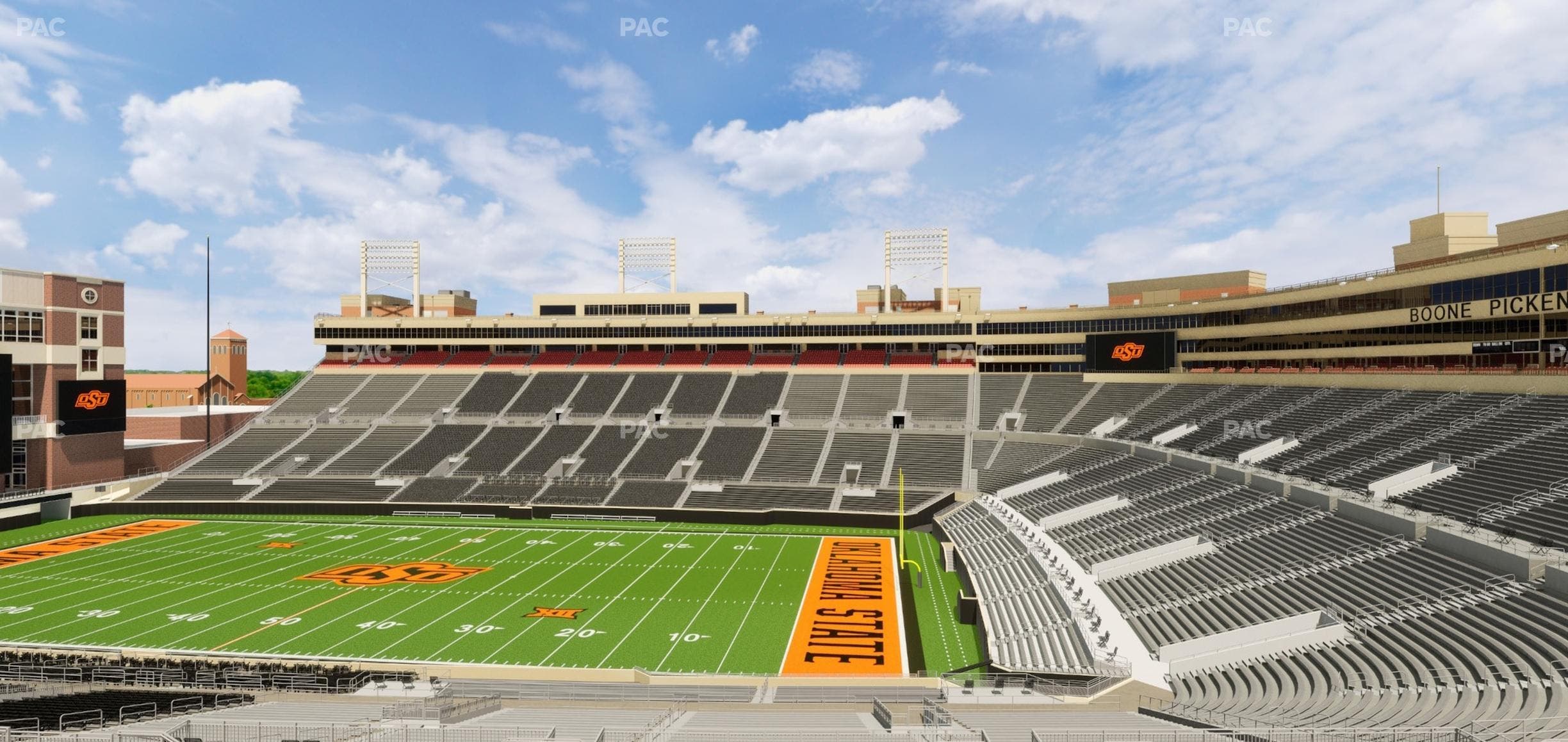 Boone Pickens Stadium - Section 231 Seat View