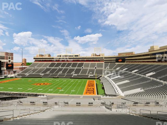 Boone Pickens Stadium - Section 231 Seat View Boone Pickens Stadium - Section 231 Seat View