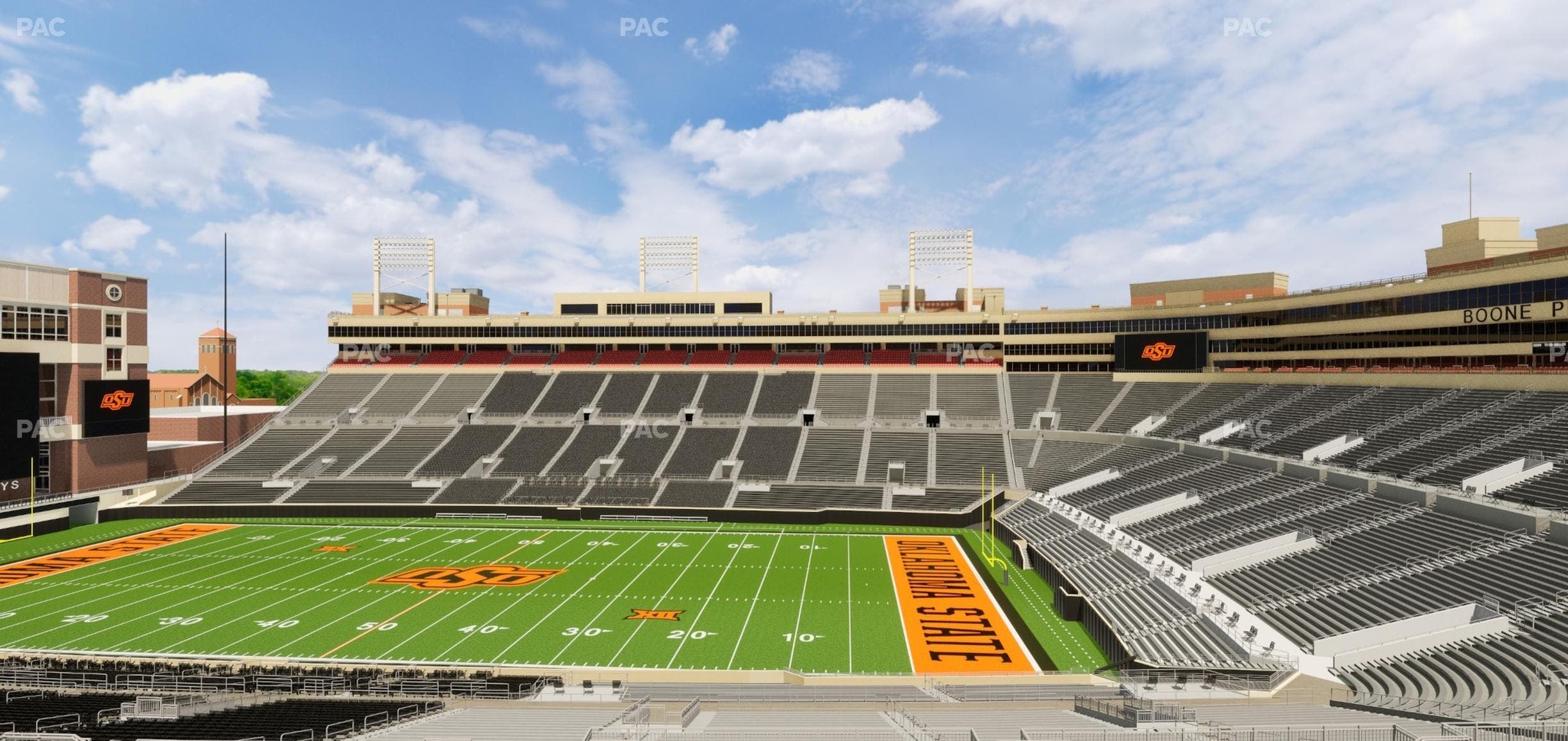 Boone Pickens Stadium - Section 232 Seat View