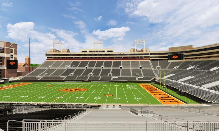 Boone Pickens Stadium - Section 233 Seat View