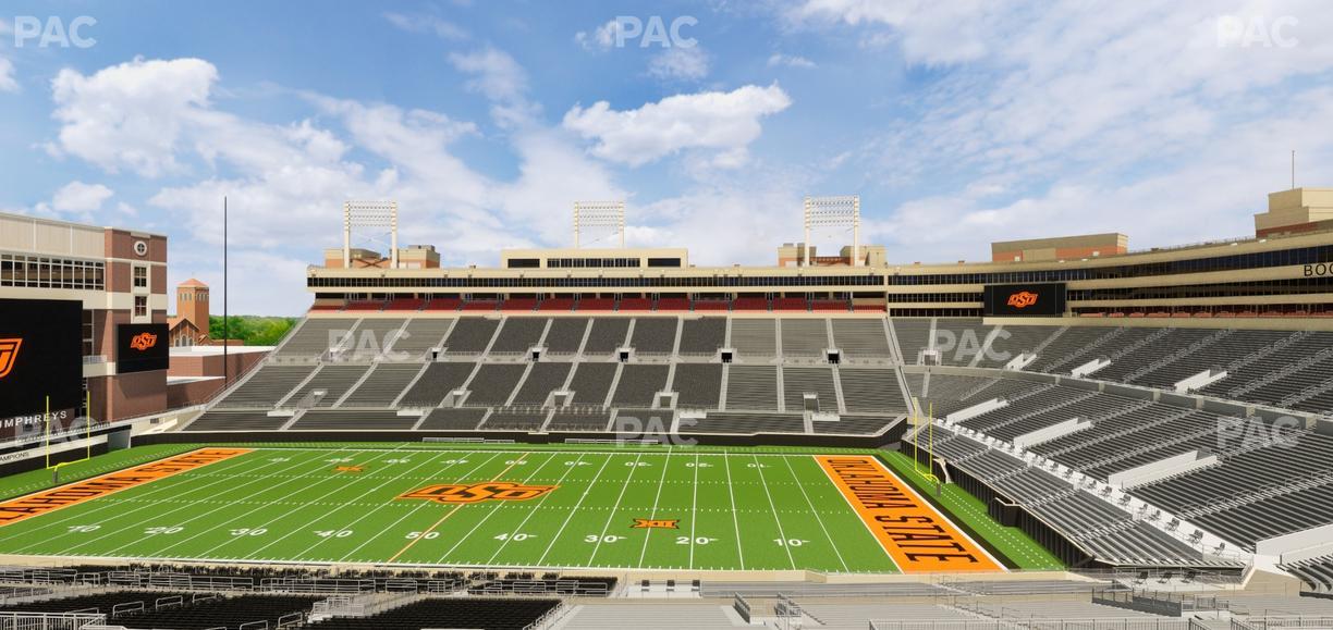 Boone Pickens Stadium - Section 233 Seat View
