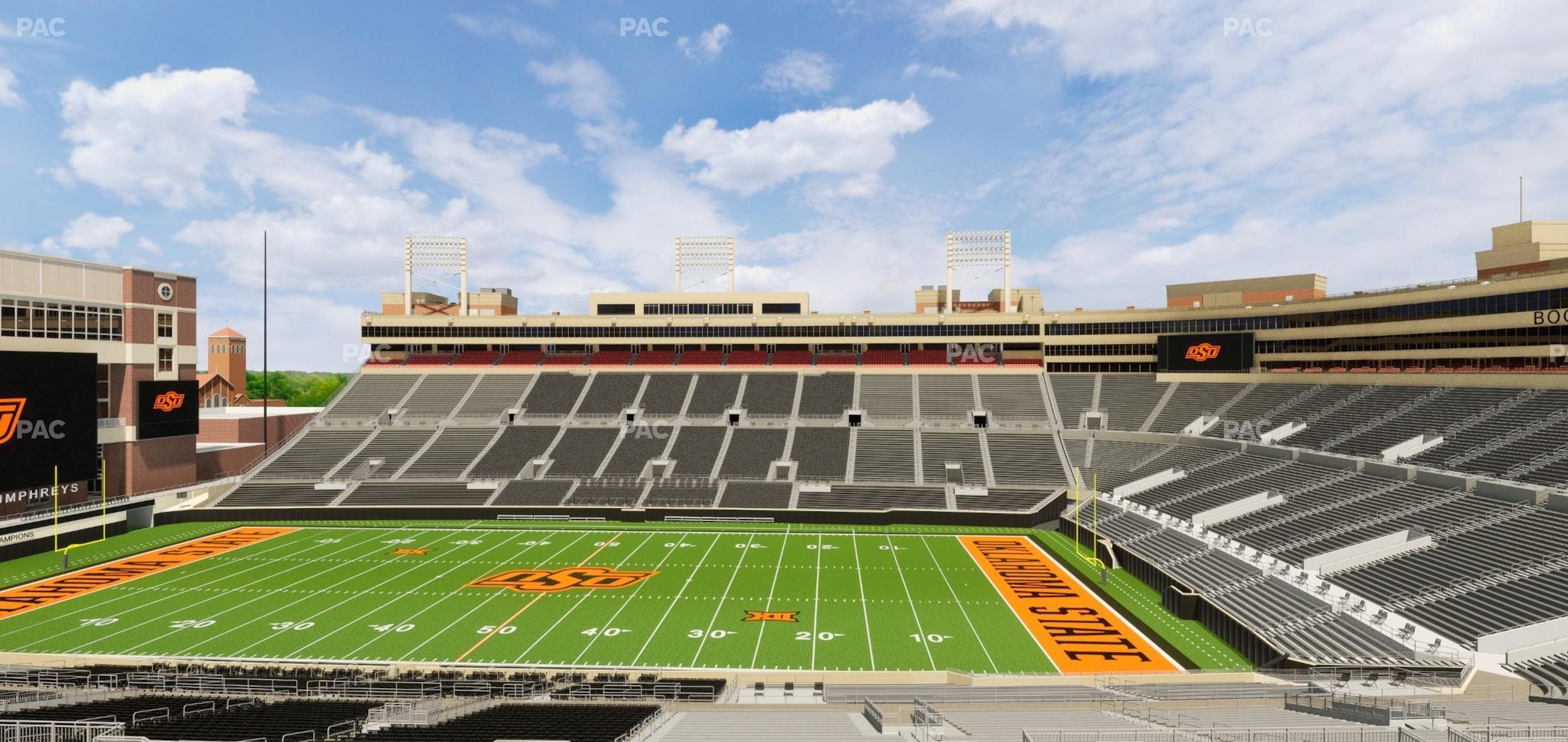 Boone Pickens Stadium - Section 233 Seat View