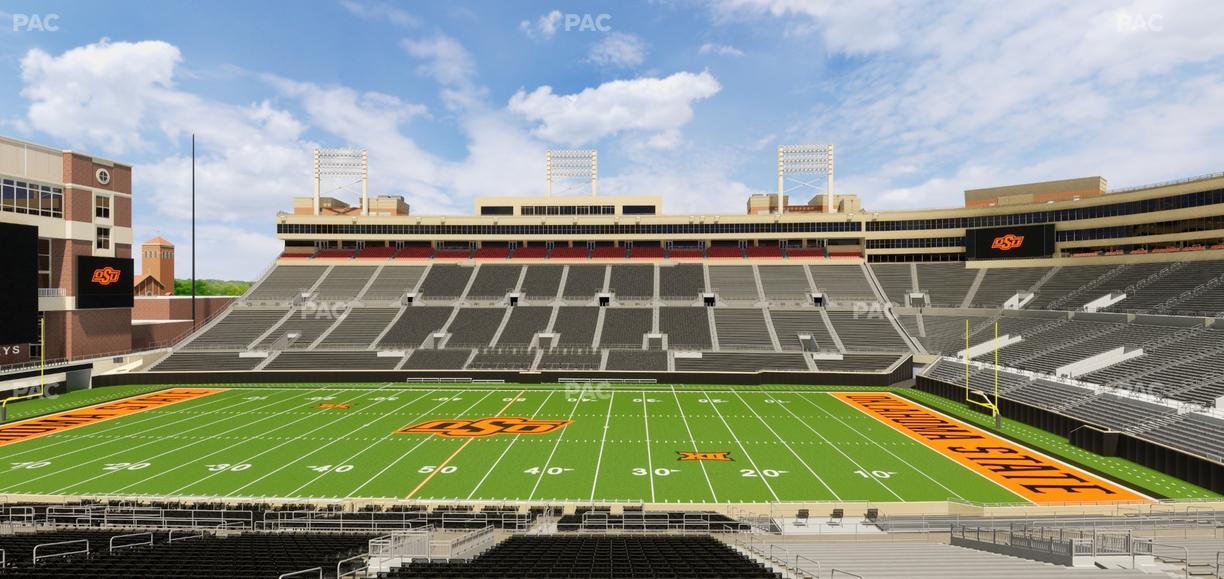 Boone Pickens Stadium - Section 234 Seat View