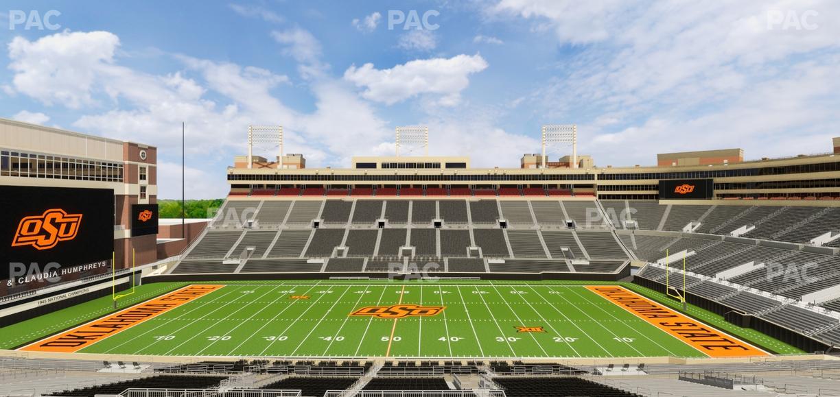 Boone Pickens Stadium - Section 235 Seat View