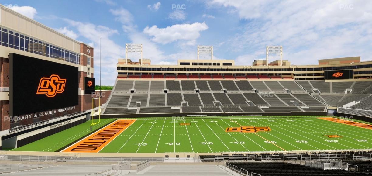 Boone Pickens Stadium - Section 238 Seat View