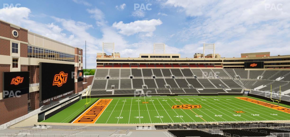 Boone Pickens Stadium - Section 238 Seat View