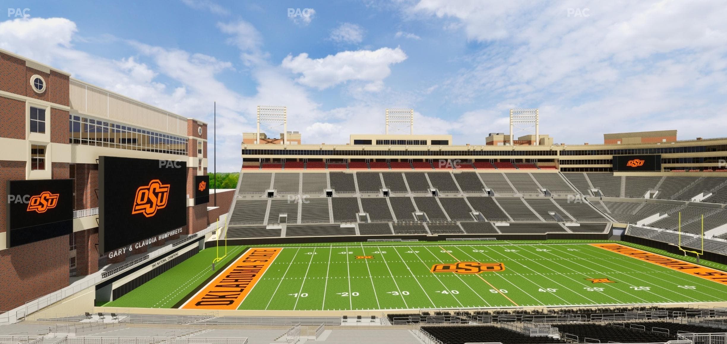 Boone Pickens Stadium - Section 238 Seat View