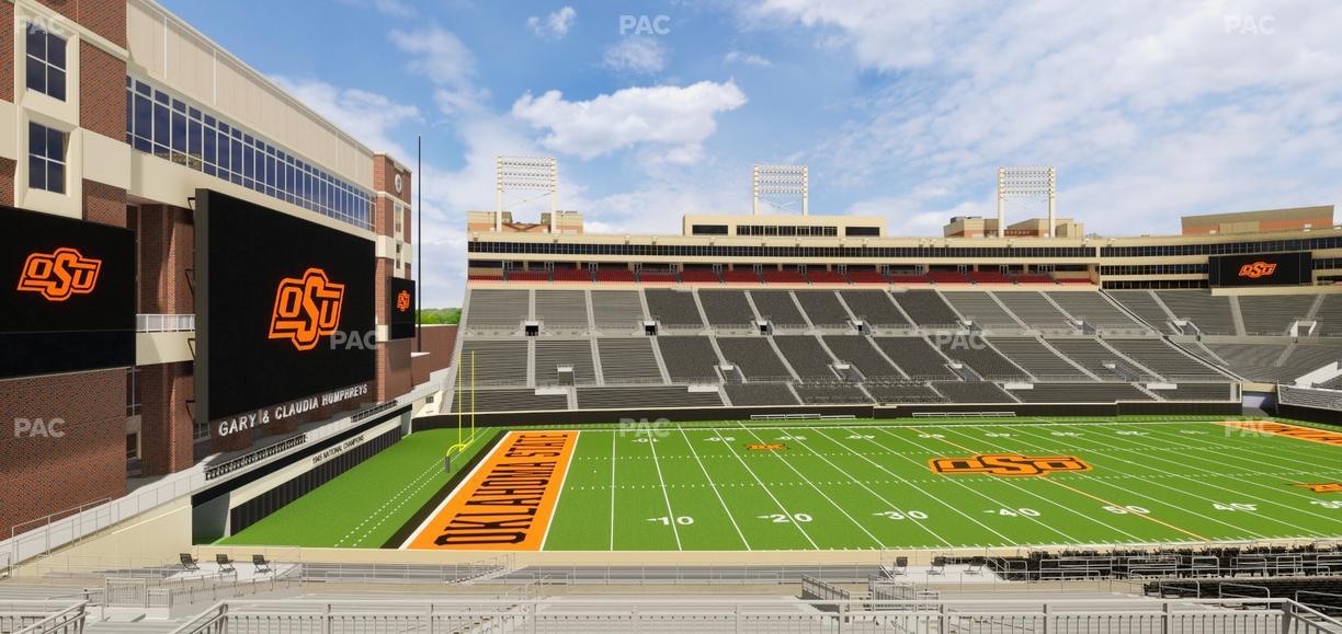 Boone Pickens Stadium - Section 239 Seat View