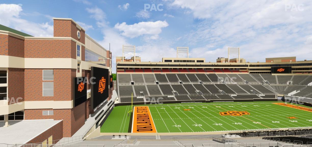 Boone Pickens Stadium - Section 240 Seat View