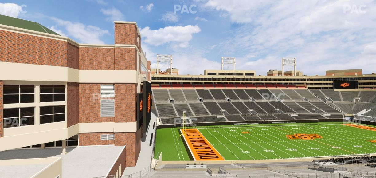 Boone Pickens Stadium - Section 241 Seat View