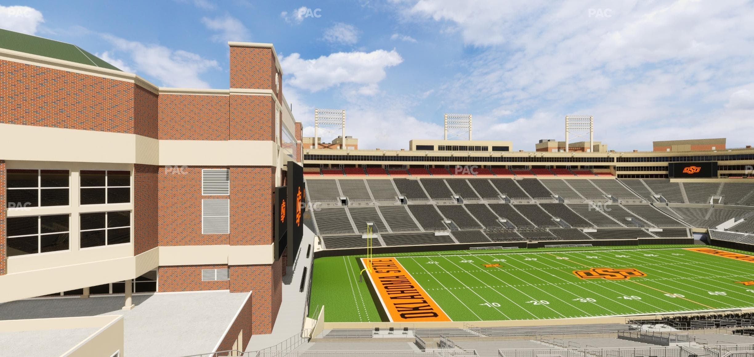 Boone Pickens Stadium - Section 241 Seat View