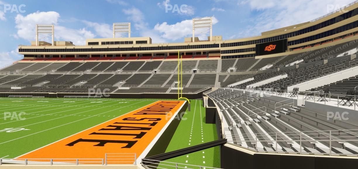 Boone Pickens Stadium - Section 34 Seat View