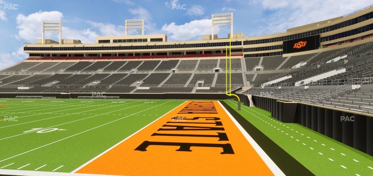 Boone Pickens Stadium - Section 34 Seat View