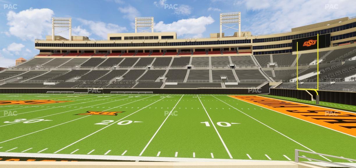 Boone Pickens Stadium - Section 35 Seat View