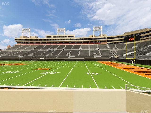 Boone Pickens Stadium - Section 35 Seat View