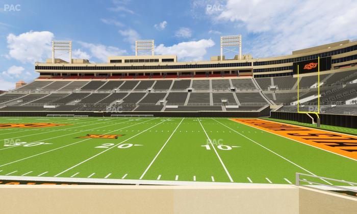 Boone Pickens Stadium - Section 35 Seat View