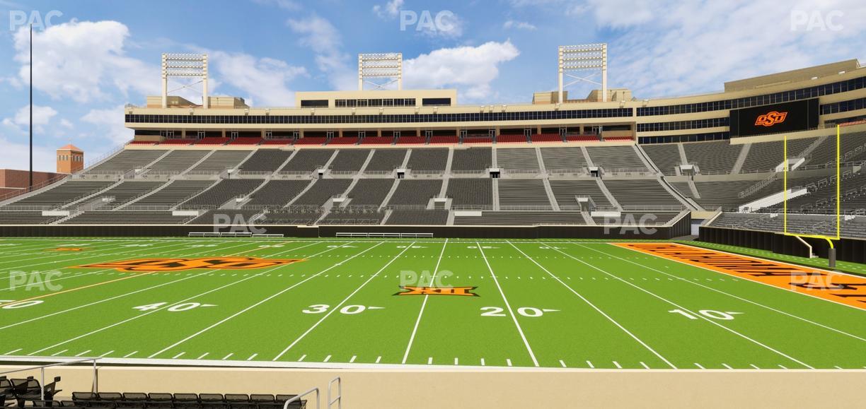 Boone Pickens Stadium - Section 35 Seat View