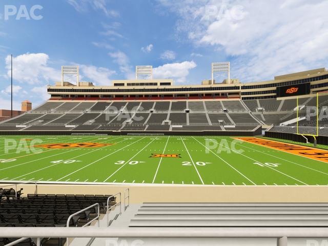 Boone Pickens Stadium - Section 35 Seat View Boone Pickens Stadium - Section 35 Seat View