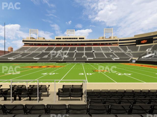Boone Pickens Stadium - Section 36 Seat View Boone Pickens Stadium - Section 36 Seat View