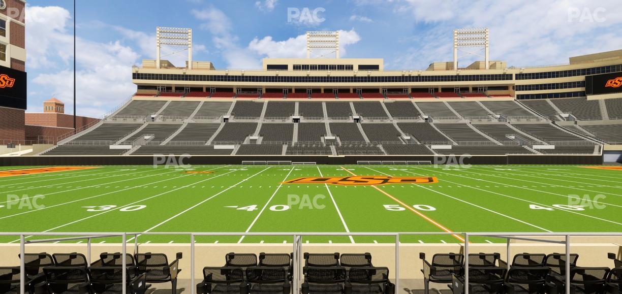 Boone Pickens Stadium - Section 38 Seat View