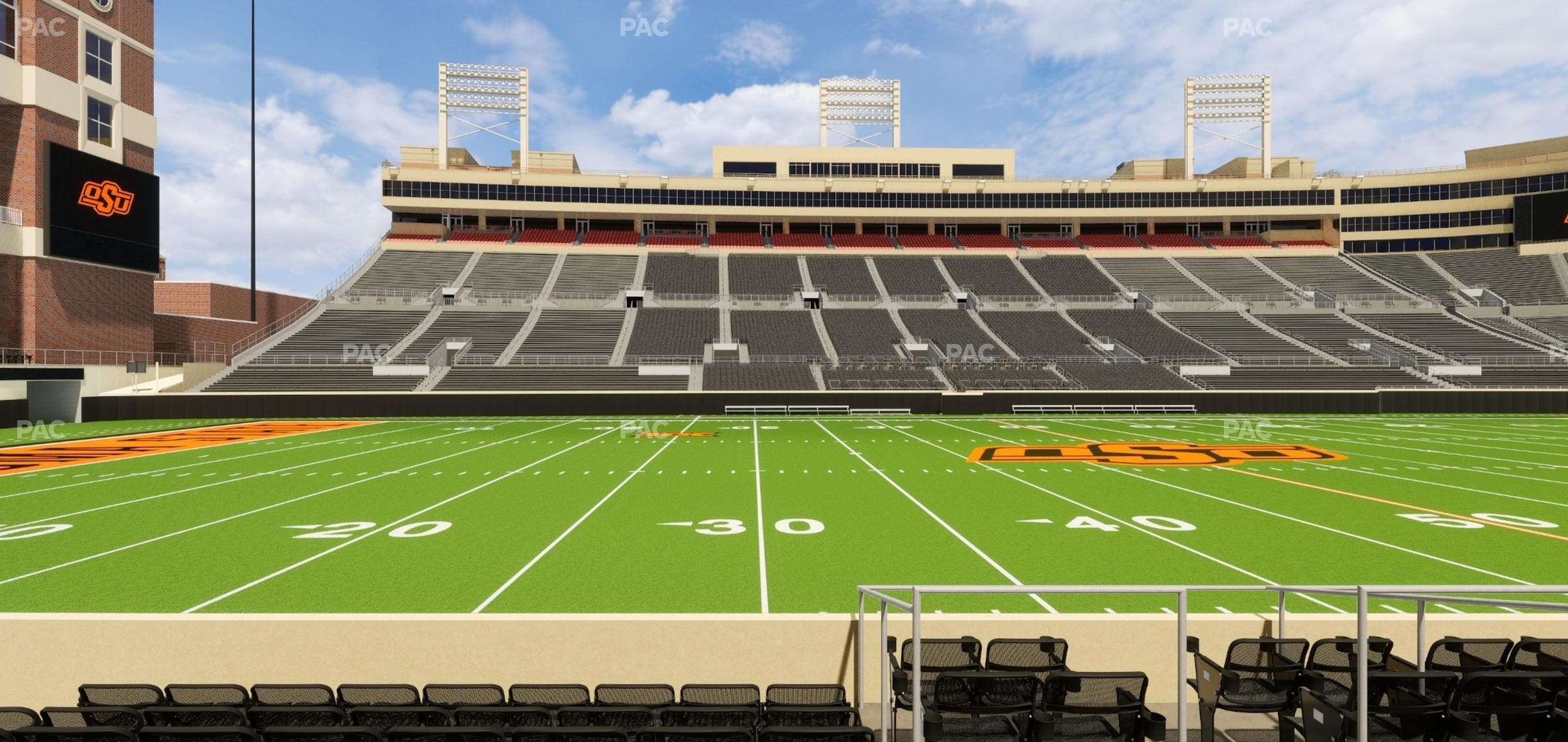 Boone Pickens Stadium - Section 39 Seat View