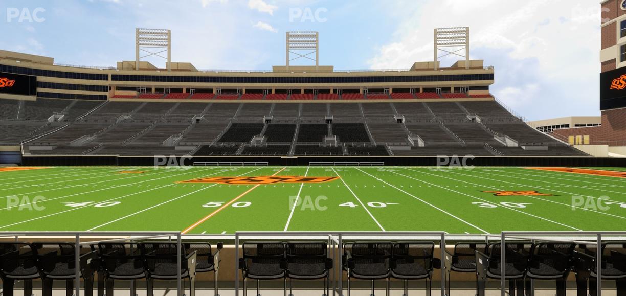 Boone Pickens Stadium - Section 4 Seat View