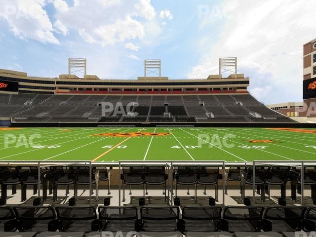 Boone Pickens Stadium - Section 4 Seat View