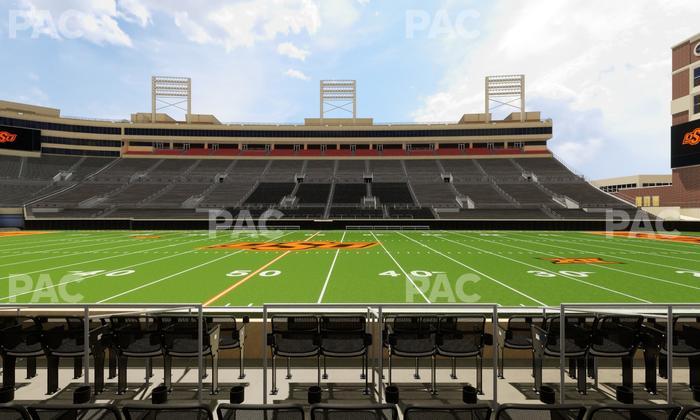 Boone Pickens Stadium - Section 4 Seat View
