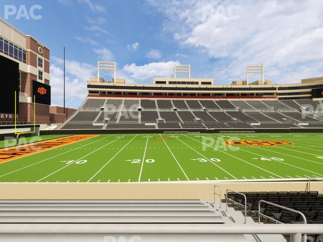 Boone Pickens Stadium - Section 40 Seat View Boone Pickens Stadium - Section 40 Seat View