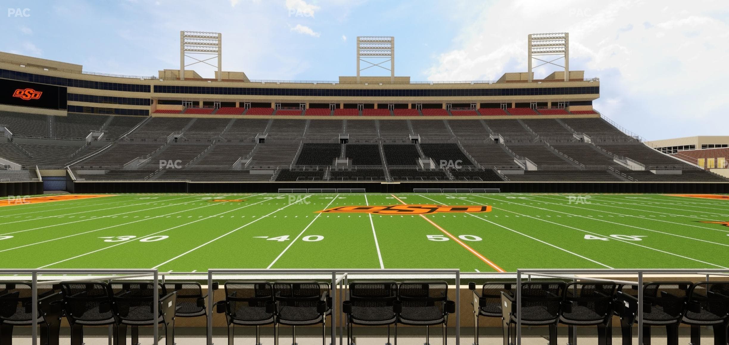 Boone Pickens Stadium - Section 5 Seat View