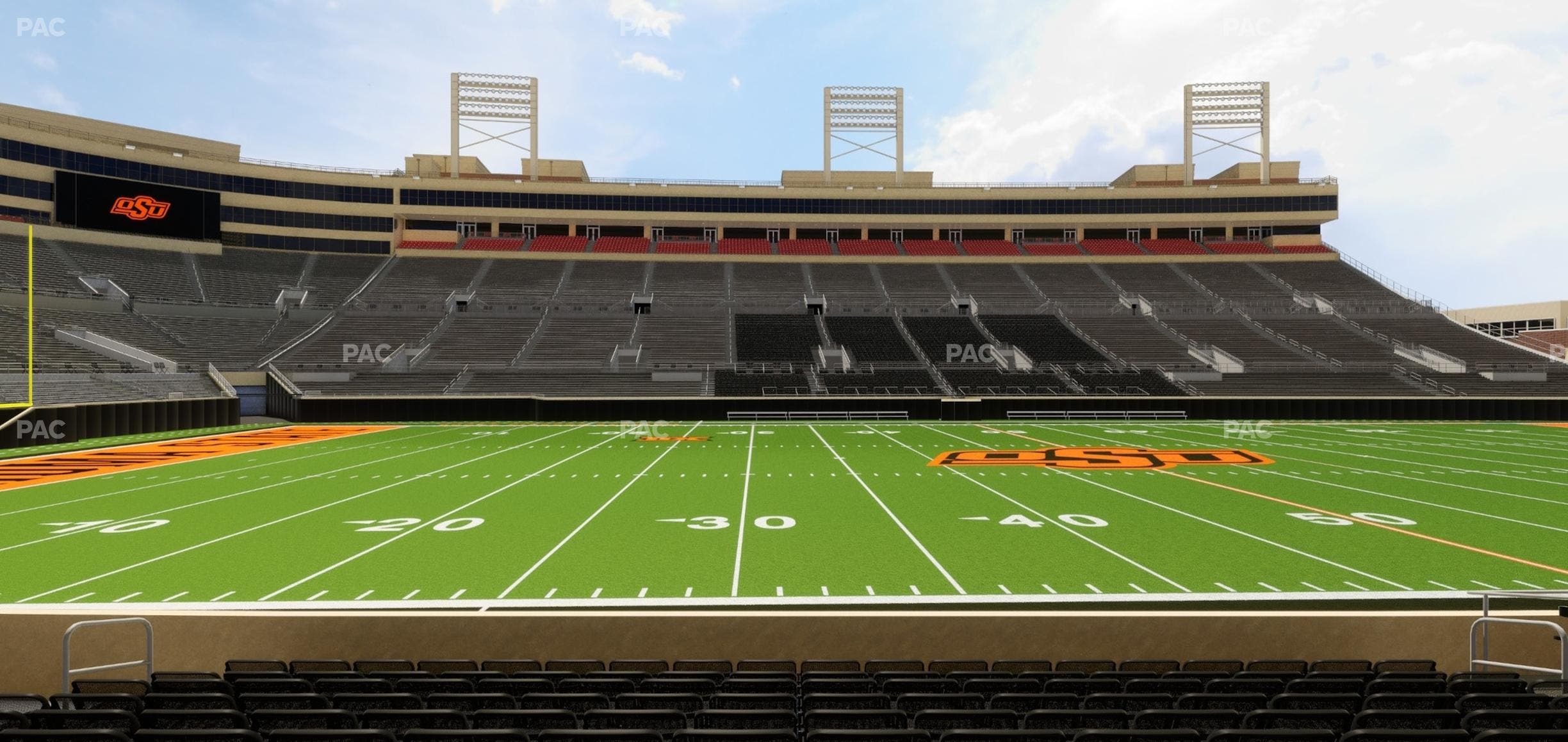 Boone Pickens Stadium - Section 6 Seat View