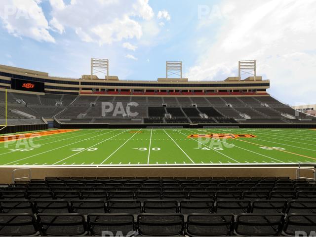 Boone Pickens Stadium - Section 6 Seat View Boone Pickens Stadium - Section 6 Seat View